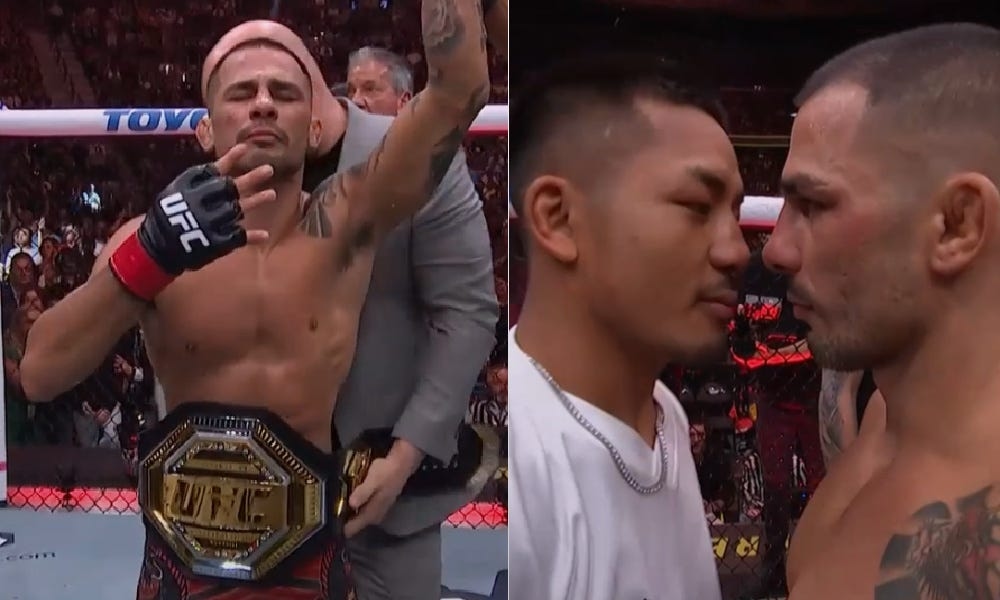 Fighters react to Alexandre Pantoja's title defense, faceoff with Joshua Van at UFC 317