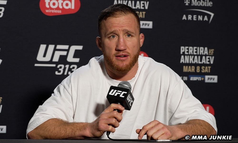 Justin Gaethje 'going to be upset' if UFC offers Paddy Pimblett, not Ilia Topuria