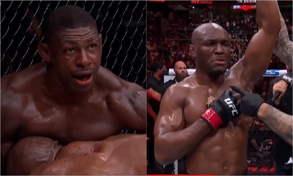 Fighters react to Kamaru Usman's rebound win vs. Joaquin Buckley at UFC on ESPN 69