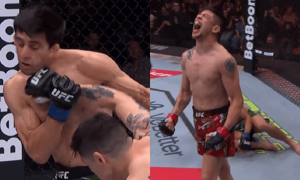Fighters react to Brandon Moreno's victory Steve Erceg at UFC on ESPN 64
