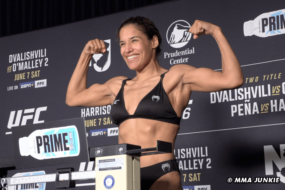 UFC 316 video: Julianna Peña and Kayla Harrison have no issues on scale
