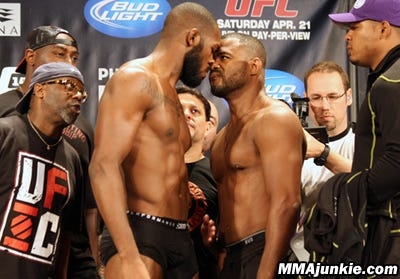 Rashad Evans: If you don't consider Jon Jones the GOAT, 'you're kind of a hater'