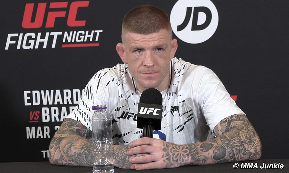 Chris Duncan all about that Dustin Poirier 'jumpin' gilly' love after UFC London sub of Jordan Vucenic