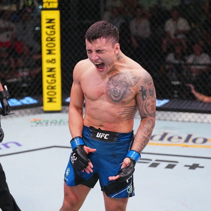 Francisco Prado aims to salvage UFC career by earning quick knockout at UFC 318