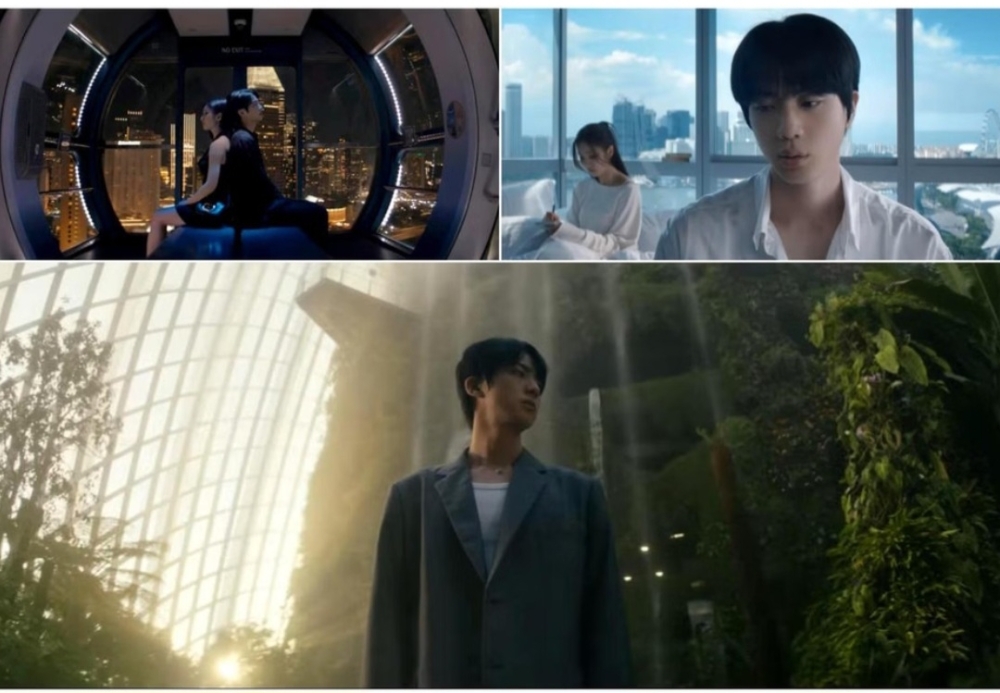 BTS Jin's new music video showcases Singapore landmarks in collaboration with tourism board