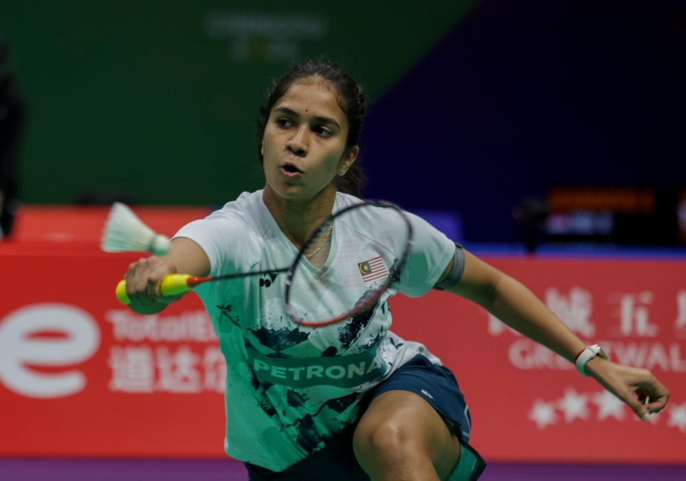 Malaysian shuttler Letshanaa stuns former world champ Okuhara in straight sets at US Open badminton