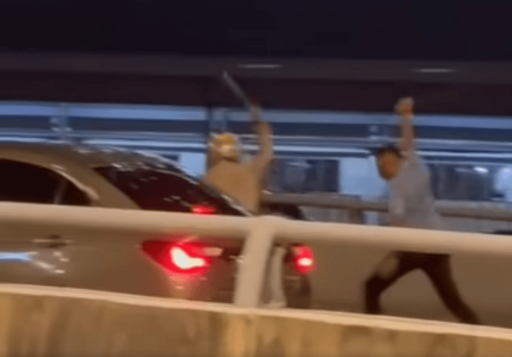 Cops launch manhunt after two men attacked with parang, iron rod outside Brickfields nightclub (VIDEO)