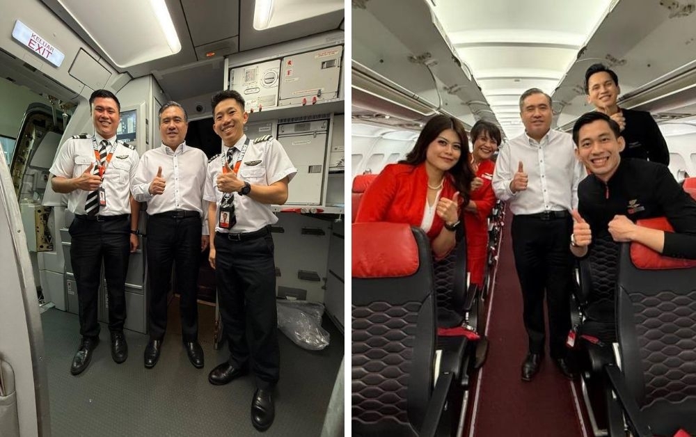 Anthony Loke praises AirAsia crew for professionalism after storm forces flight diversion and four-hour delay