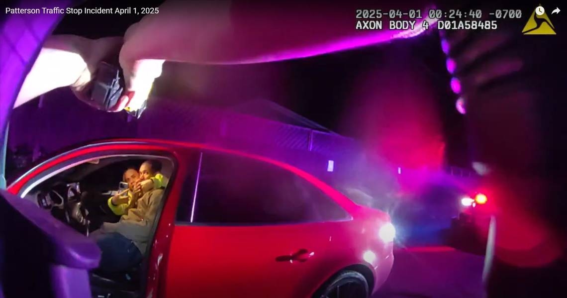 Body camera footage released of Stanislaus deputy's use of force during traffic stop