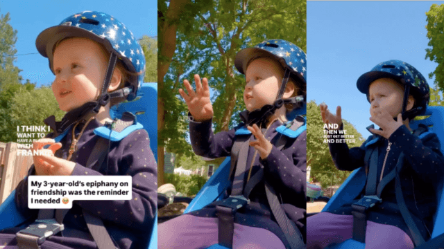 Video: Toddler's Thoughts on Friendship Is What We Need To Hear Today