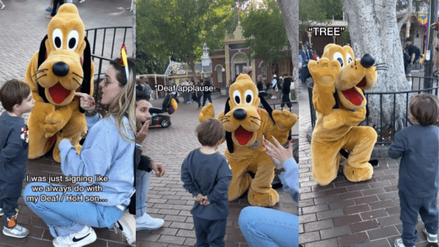 Video: Kid's Disneyland Visit Becomes Extra Special After Pluto Does This