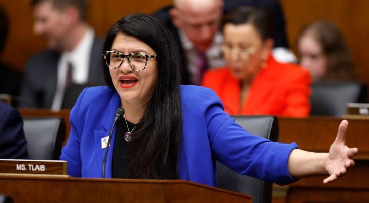 Rashida Tlaib blasts Congress for ‘disgusting' way they ‘benefit financially' from war funding
