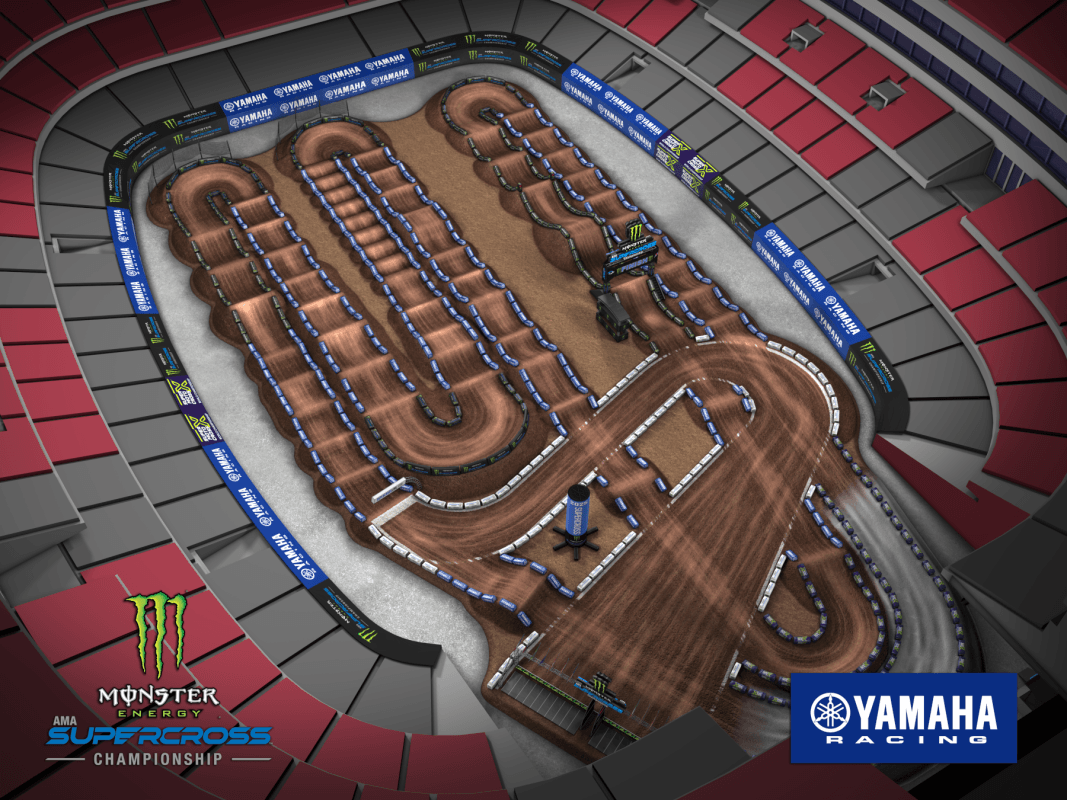 Track Map: Glendale Supercross
