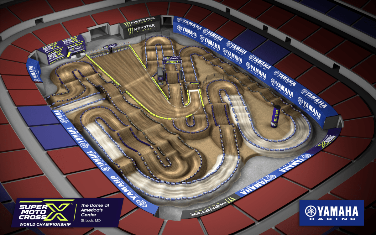 Track Maps: SMX Playoffs & World Championship Final