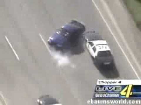 Is This Muscle Car Thief Fleeing The Cops Or Auditioning To Be A Duke Boy?