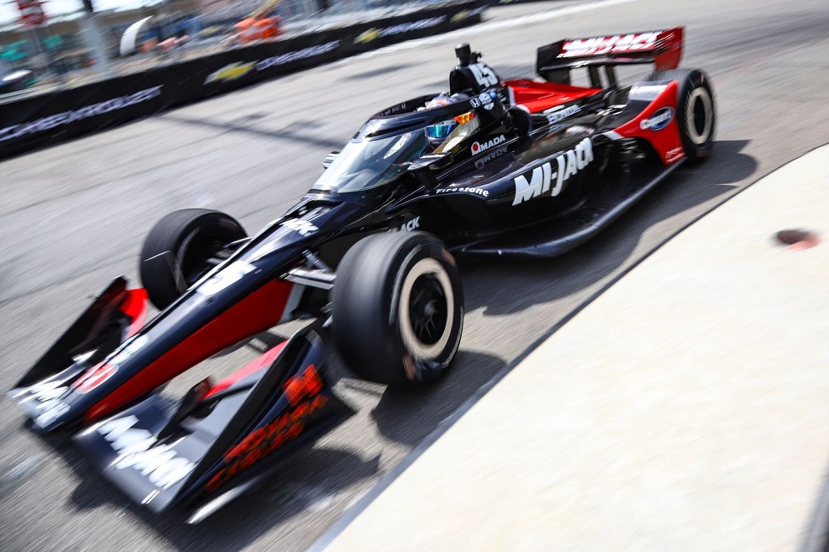 IndyCar Detroit GP: Race red-flagged after vicious, late crash