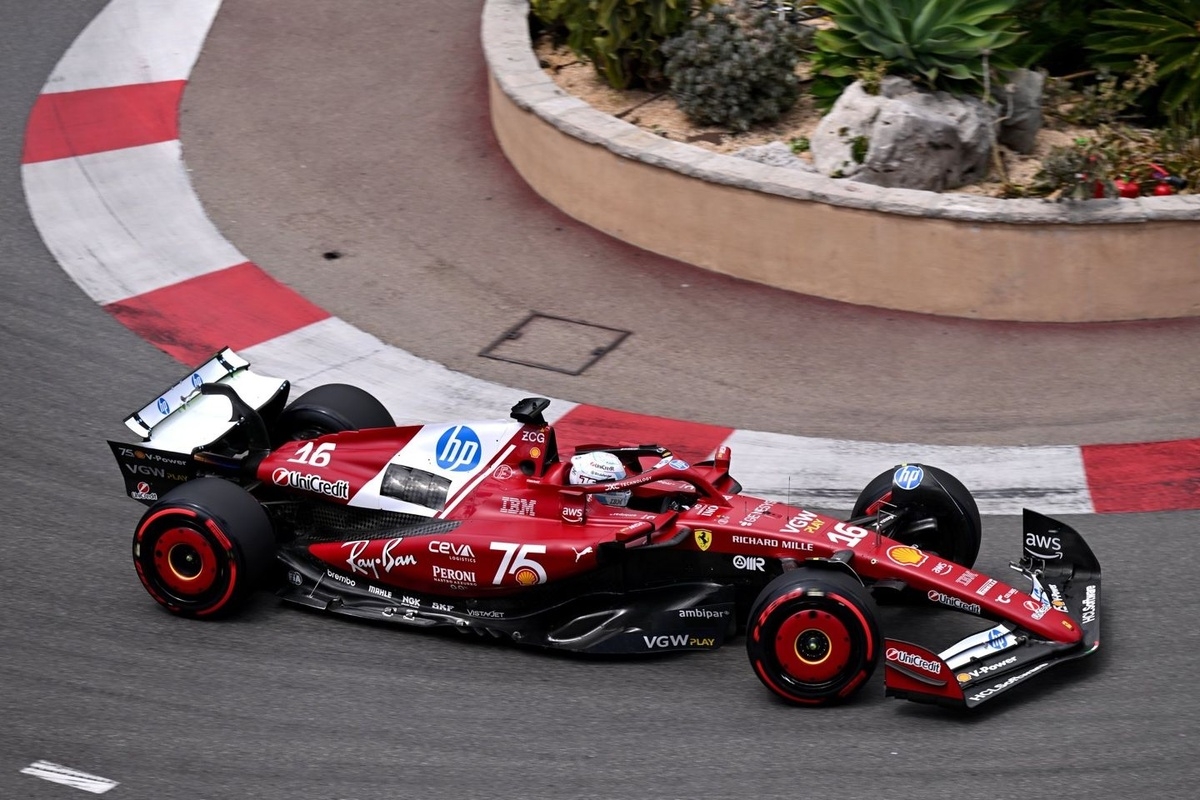 Charles Leclerc plays down F1 Monaco GP chances despite perfect Friday