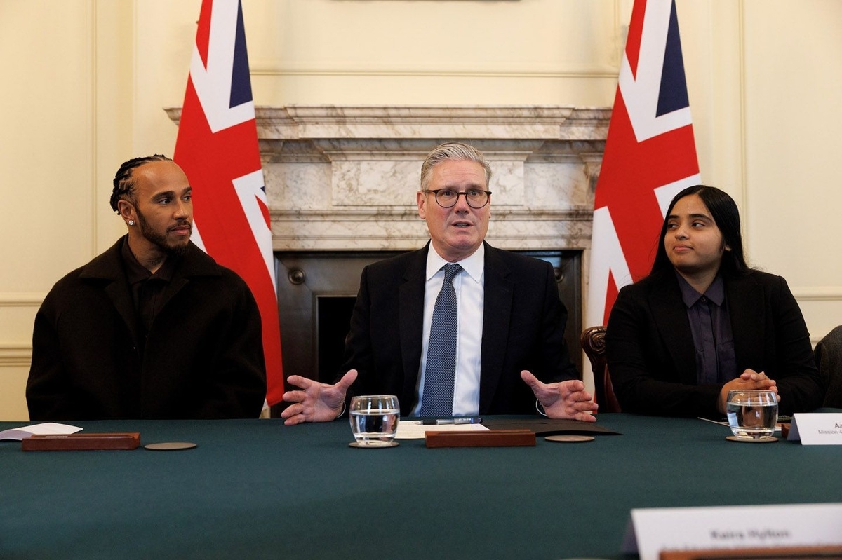 "My voice wasn't heard": Lewis Hamilton meets Keir Starmer to drive education reform