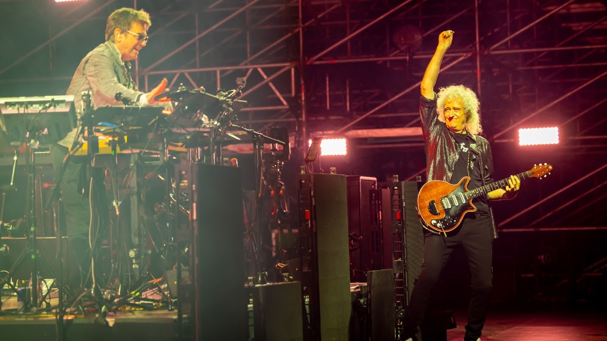 Jean-Michel Jarre to release ‘audio visual record' of his Bratislava mega-gig, which featured Brian May