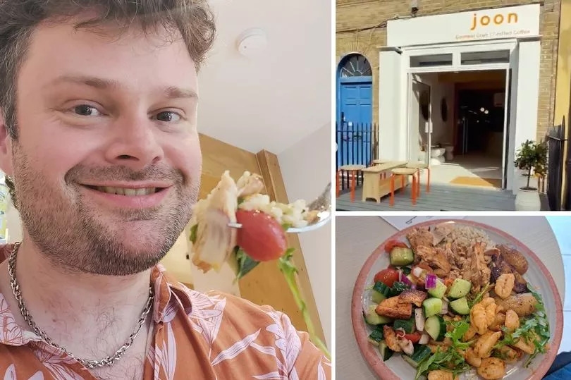 I tried the Iranian canteen in central London - this is what turned up for £11.50