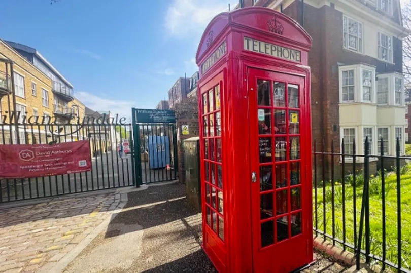 'I visited the tiny library in a 100-year-old Islington phone box that lights up at night'