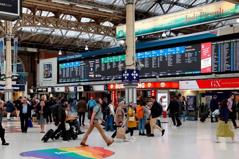 London Victoria Station trains disrupted during Bank Holiday weekend