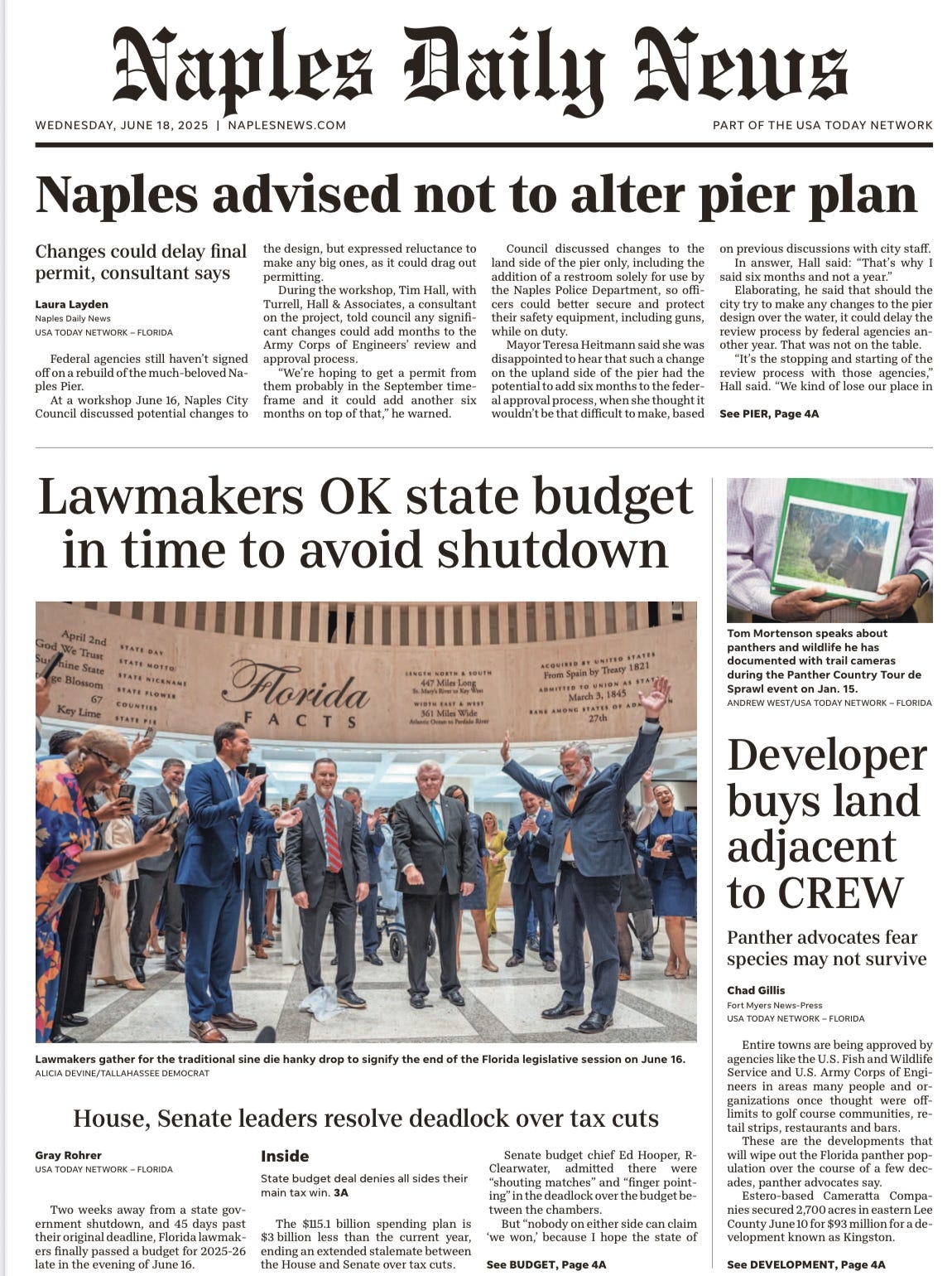 Annual sale at the Naples Daily News: Five reasons to subscribe