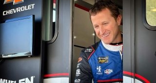 'Still feels pretty familiar': Kasey Kahne's NASCAR return welcomed at Rockingham test