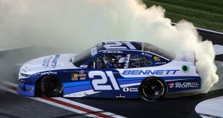 Austin Hill dominates, wins third consecutive Xfinity Series race at Atlanta