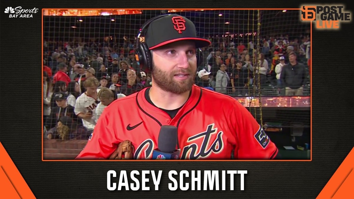 Casey Schmitt assesses confidence at plate after hitting home run in Giants' win