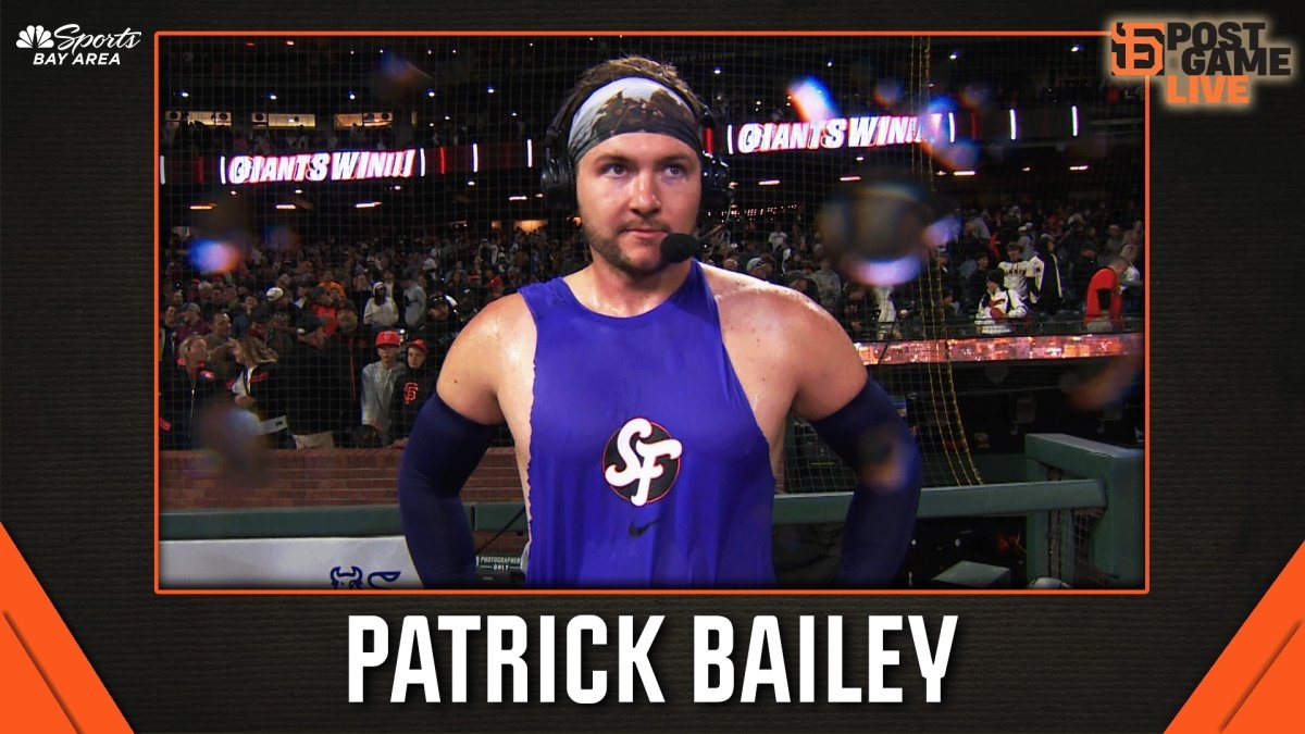 Giants' Patrick Bailey breaks down thrilling inside-the-park walk-off homer