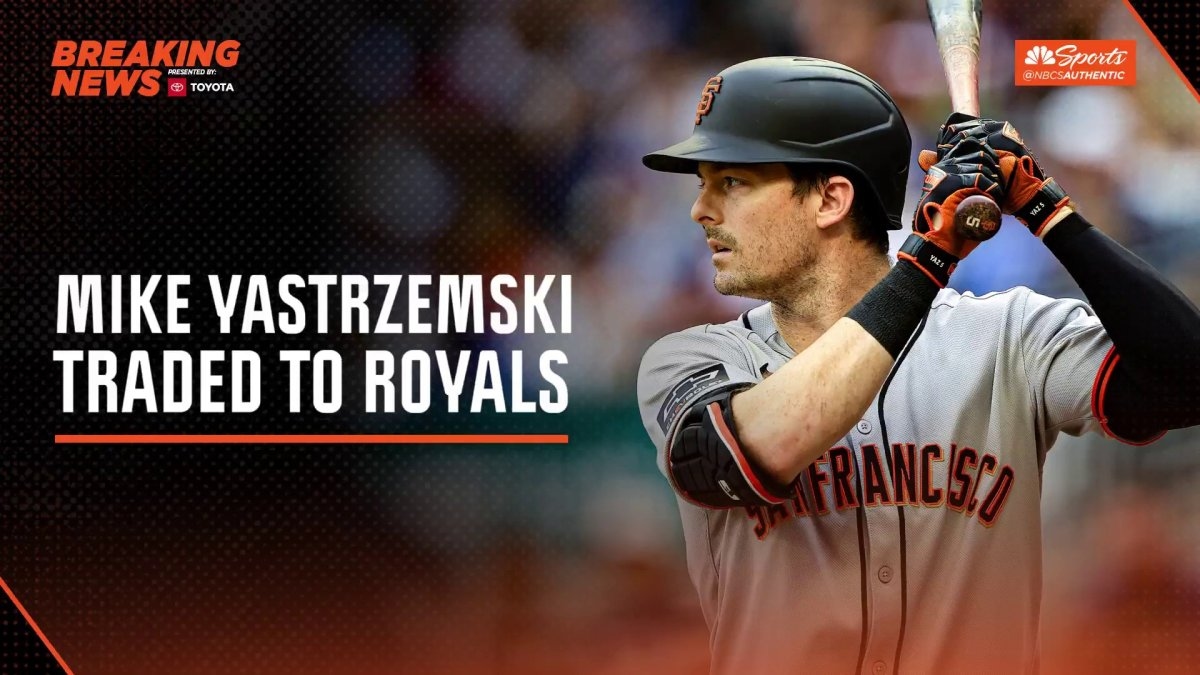 Giants reportedly trade Mike Yastrzemski to Royals after seven seasons with team
