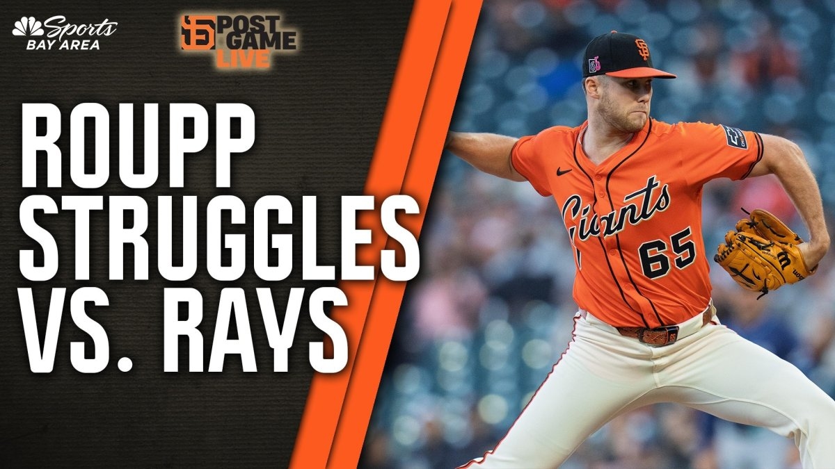 Landen Roupp struggles in return from IL as Giants' home woes continue vs. Rays