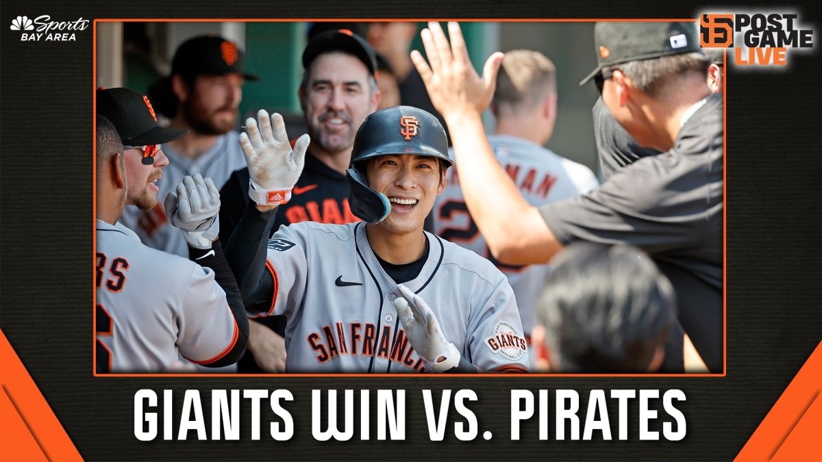 Giants get hot in ninth inning, score twice, to claim series win over Pirates