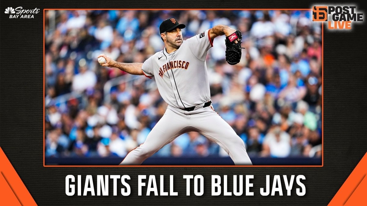 Breaking down Justin Verlander's performance, Giants' shutout loss vs. Blue Jays