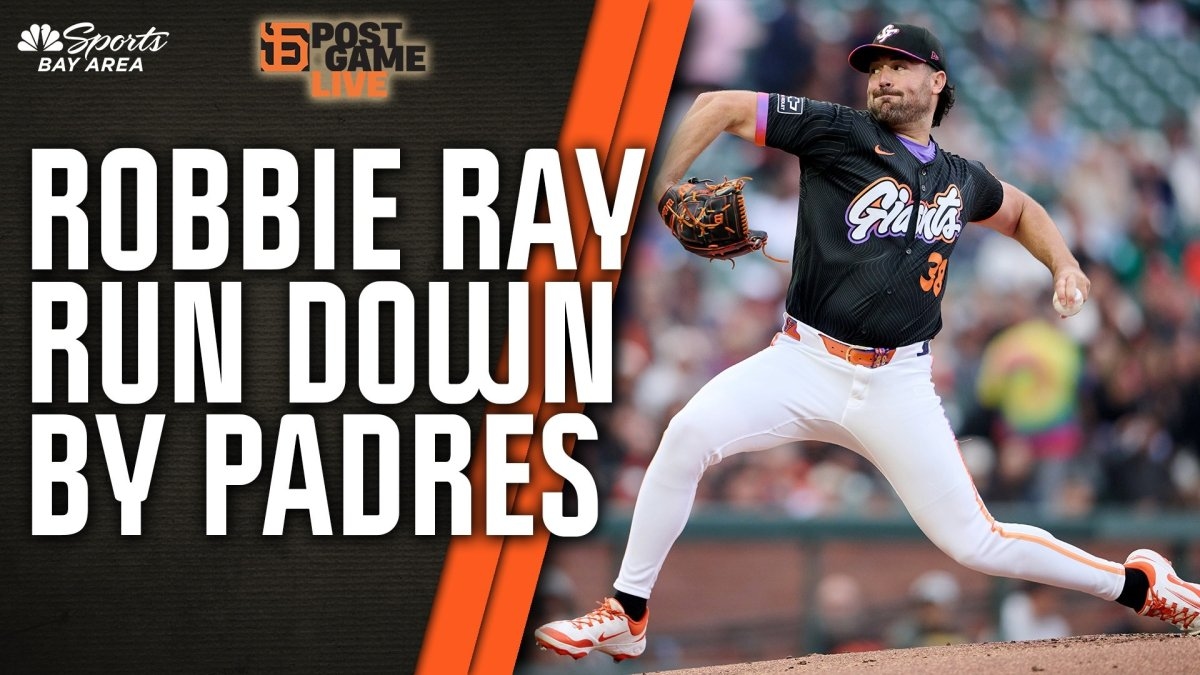 Giants pitcher Robbie Ray struggles vs. bottom of Padres' order in loss