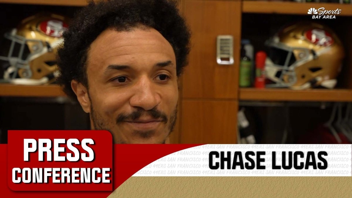 Chase Lucas grateful for chance to play entire game in 49ers' preseason loss