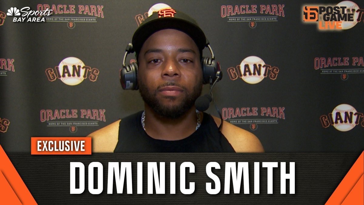Dominic Smith states Giants still aren't relaxed after snapping losing streak