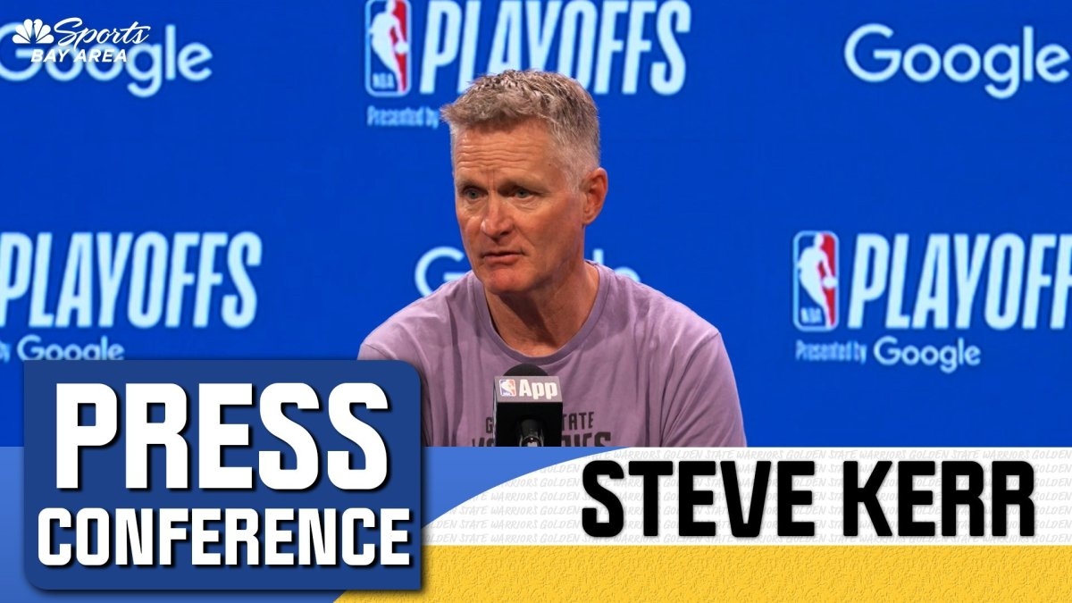 Kerr states Warriors in ‘great state' for Game 4 vs. Timberwolves