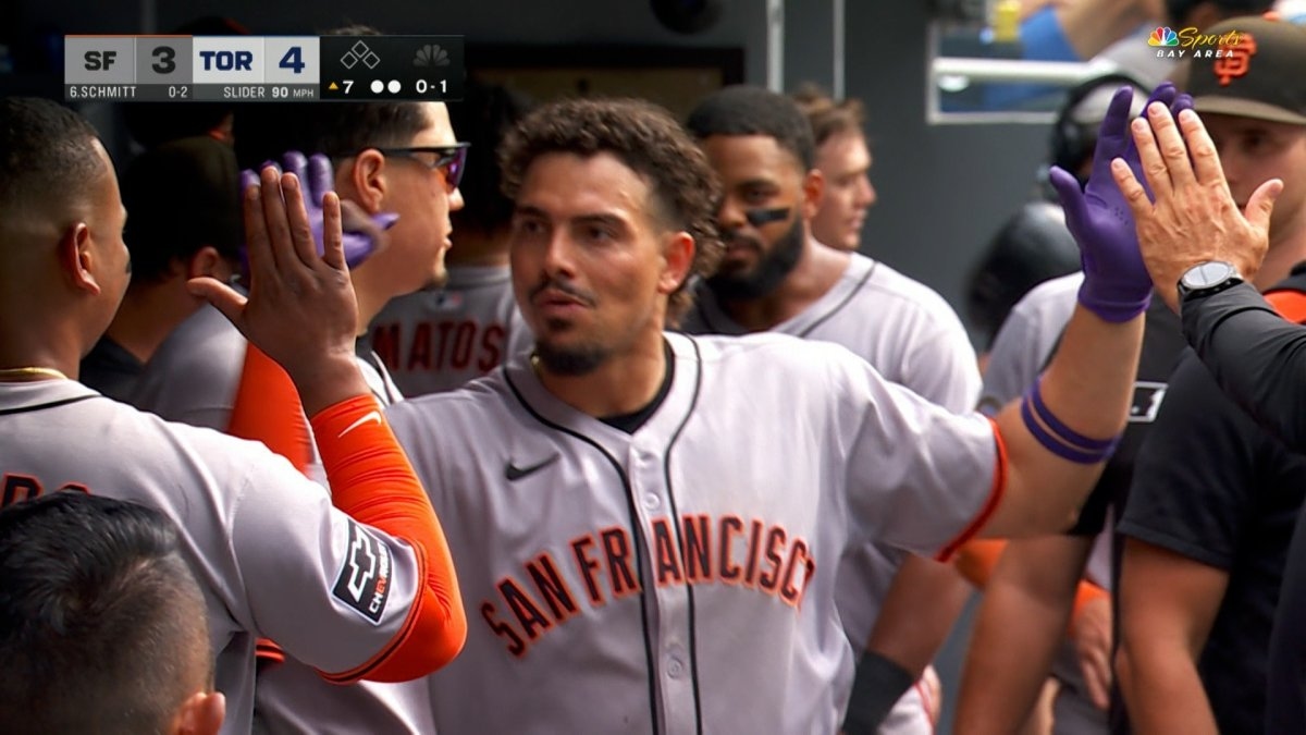 Willy Adames smashes second home run to pull Giants within one vs. Blue Jays