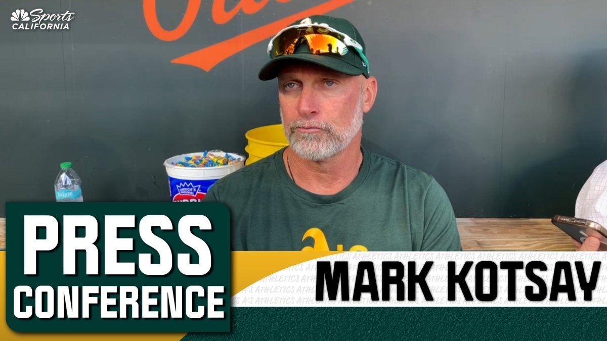 Mark Kotsay praises Nick Kurtz's bat skills ahead of Athletics-Orioles matchup