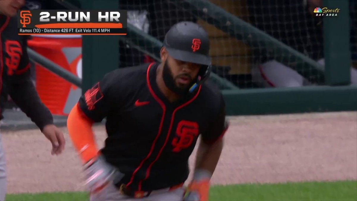 Ramos crushes two-run homer to extend Giants&#39; lead vs. Tigers