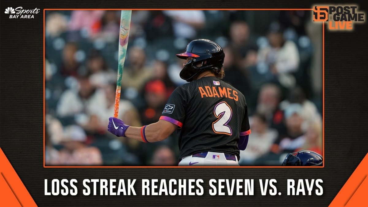 Giants' offense goes cold as stellar Justin Verlander outing is wasted vs. Rays