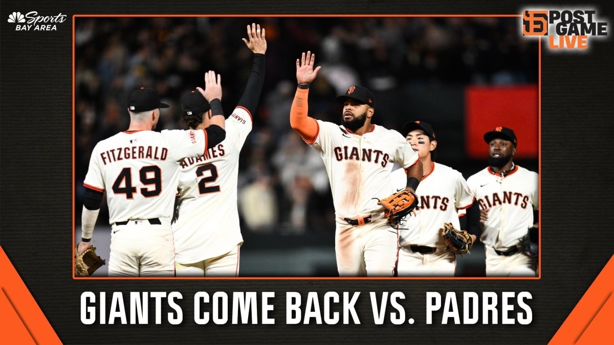 Giants' three-run seventh inning leads to comeback victory vs. Padres