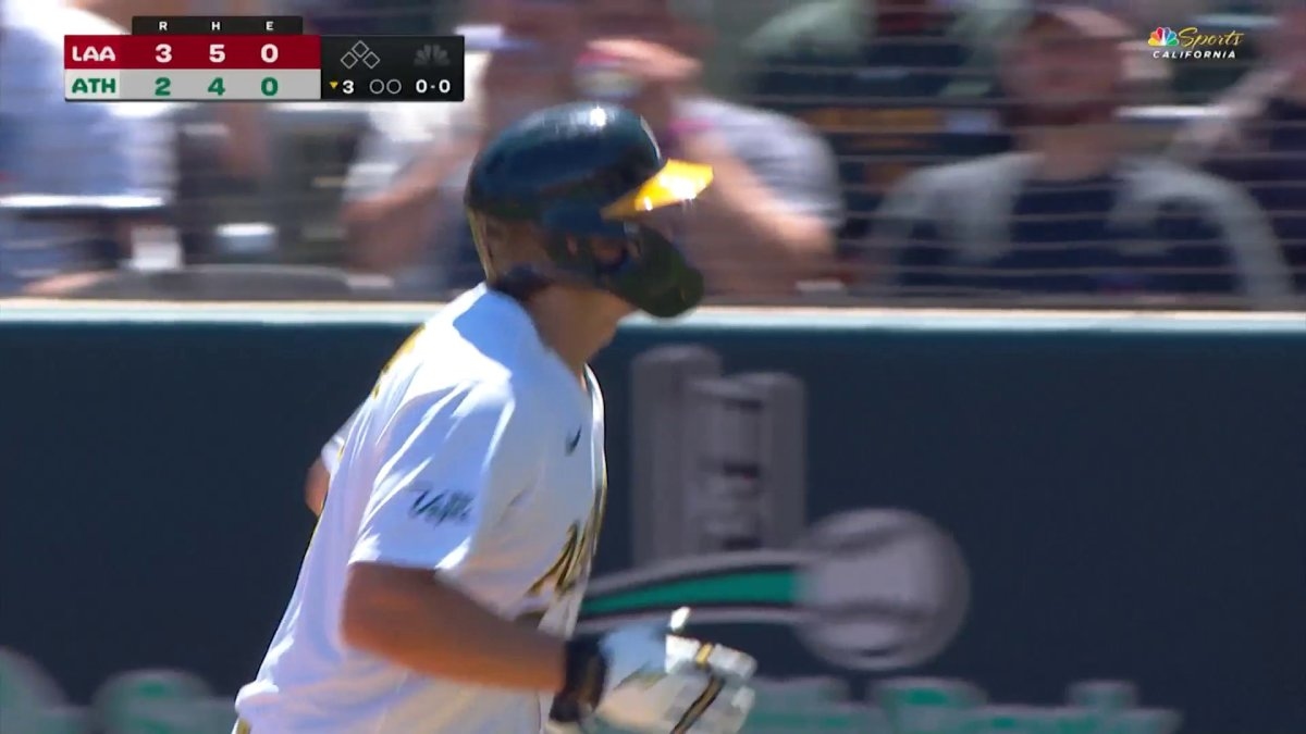 Nick Kurtz, Shea Langeliers hit back-to-back homers to tie Athletics game