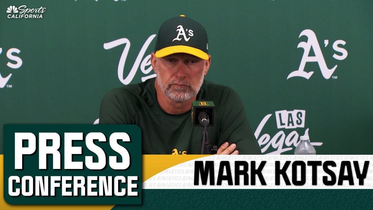Athletics manager Mark Kotsay praises his team's resilience in loss vs. Rays