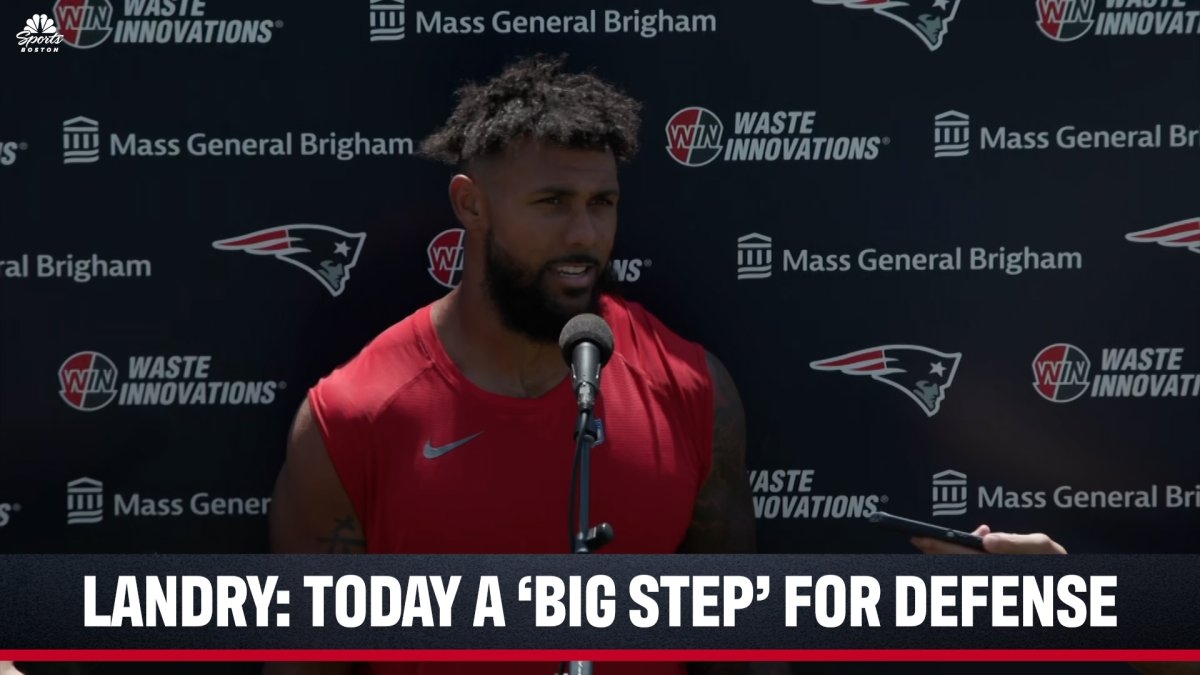 Harold Landry: Today was a ‘big step' for the Patriots defense