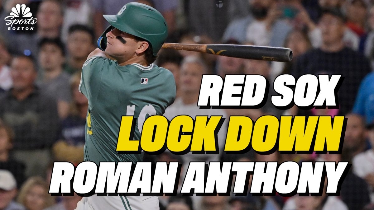 Roman Anthony signs 8-yr, $130M contract extension with Red Sox