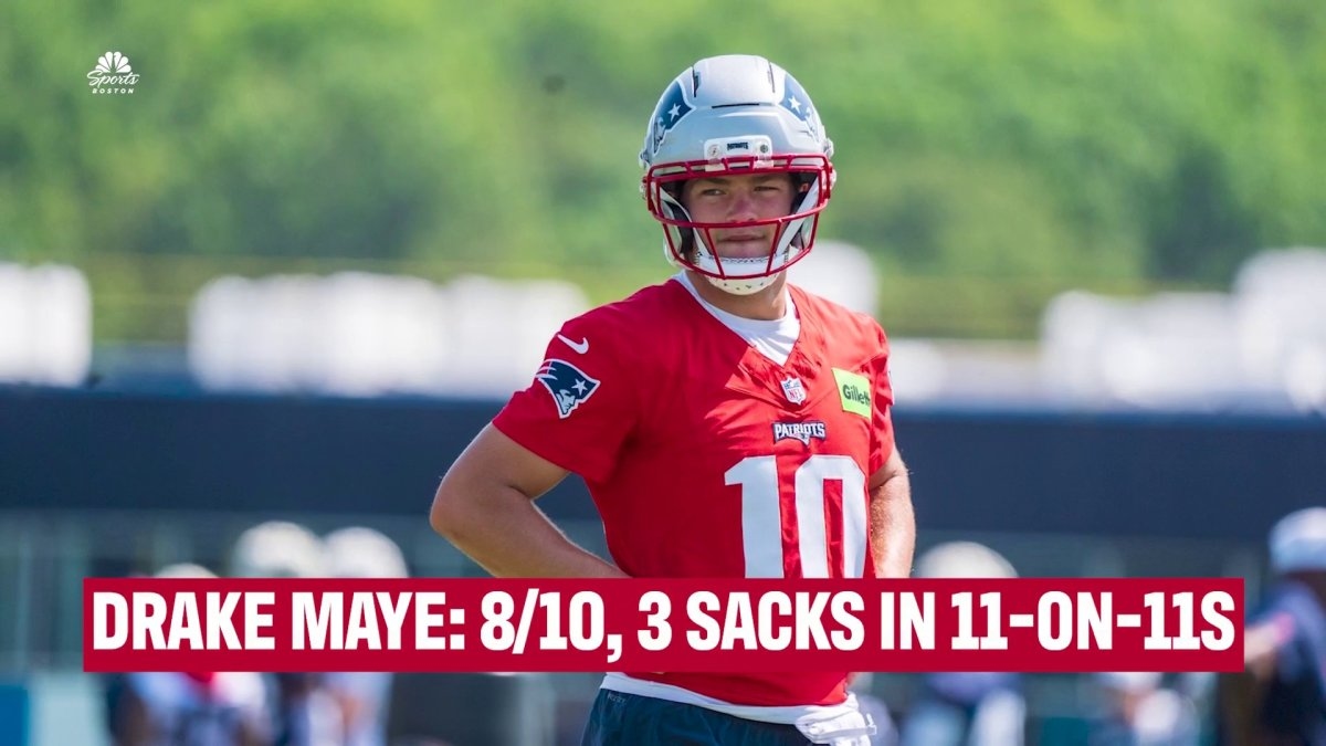 Curran: Drake Maye an impressive ‘surprise' early in camp