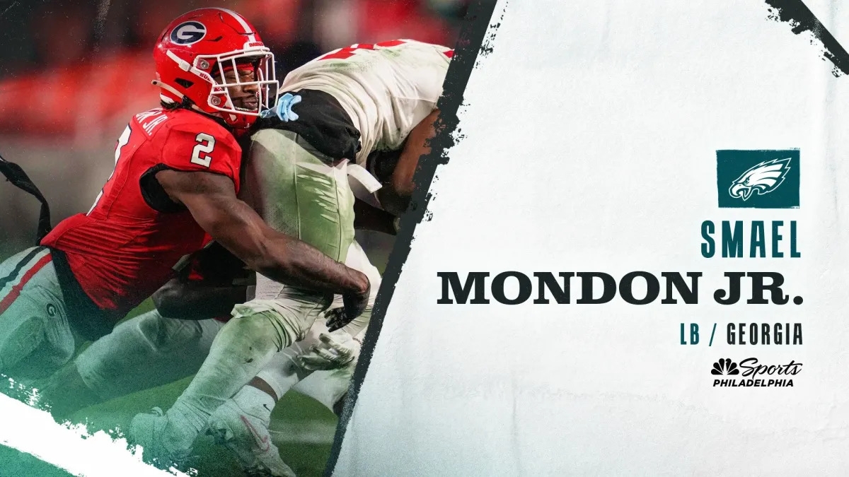 Instant reactions to Eagles' selection of Georgia LB Smael Mondon Jr.